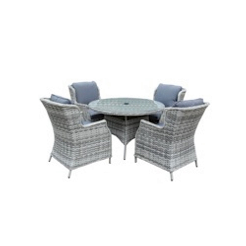 verona 4 seater rattan patio set